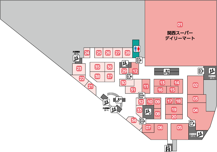 B1フロアマップ